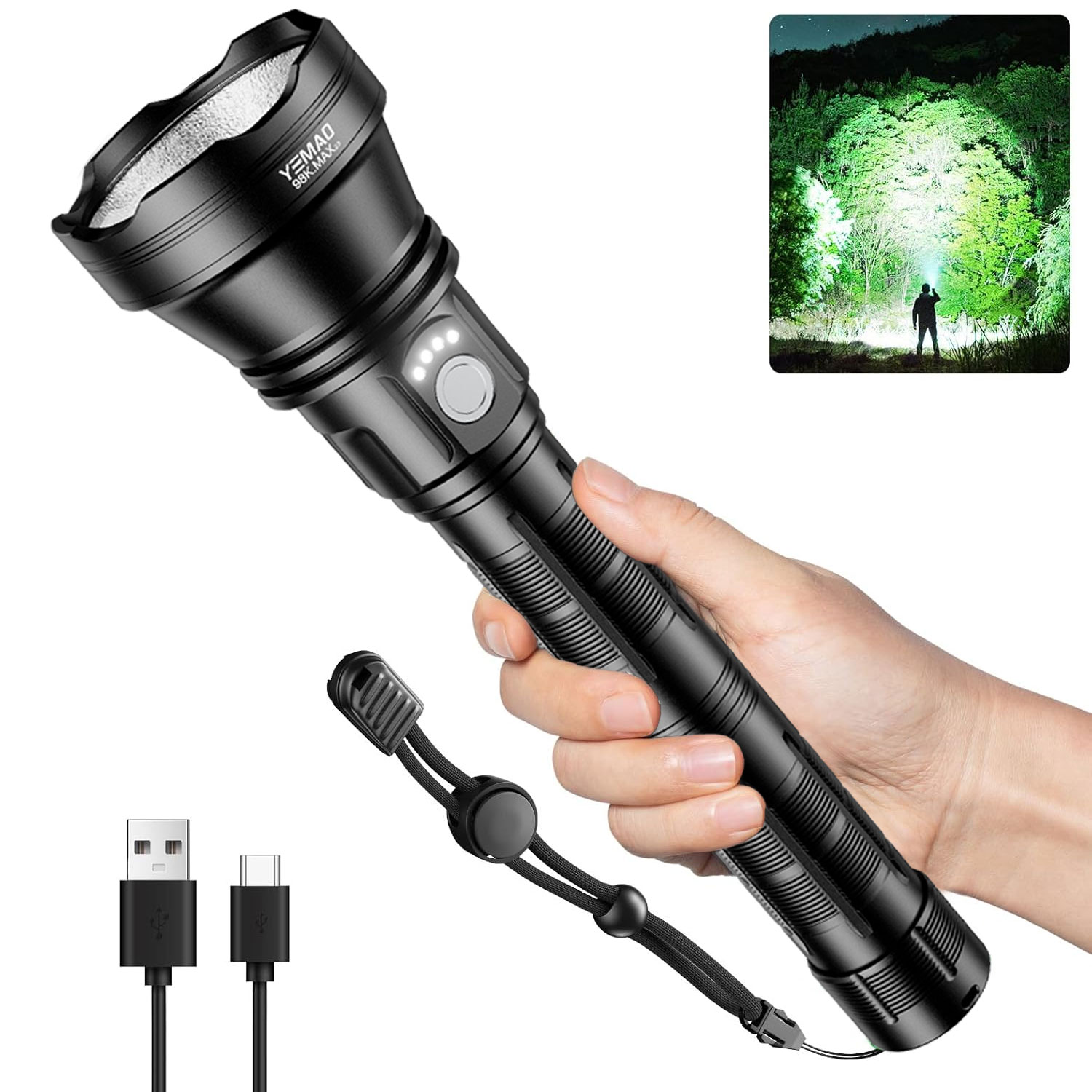 Outdoor Adventurer - YM-98K 2.0 PROMAX 5200LM Super Bright