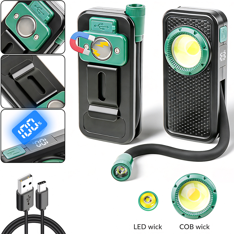 Outdoor Adventurer - COB Work Light Flexible Hose LED