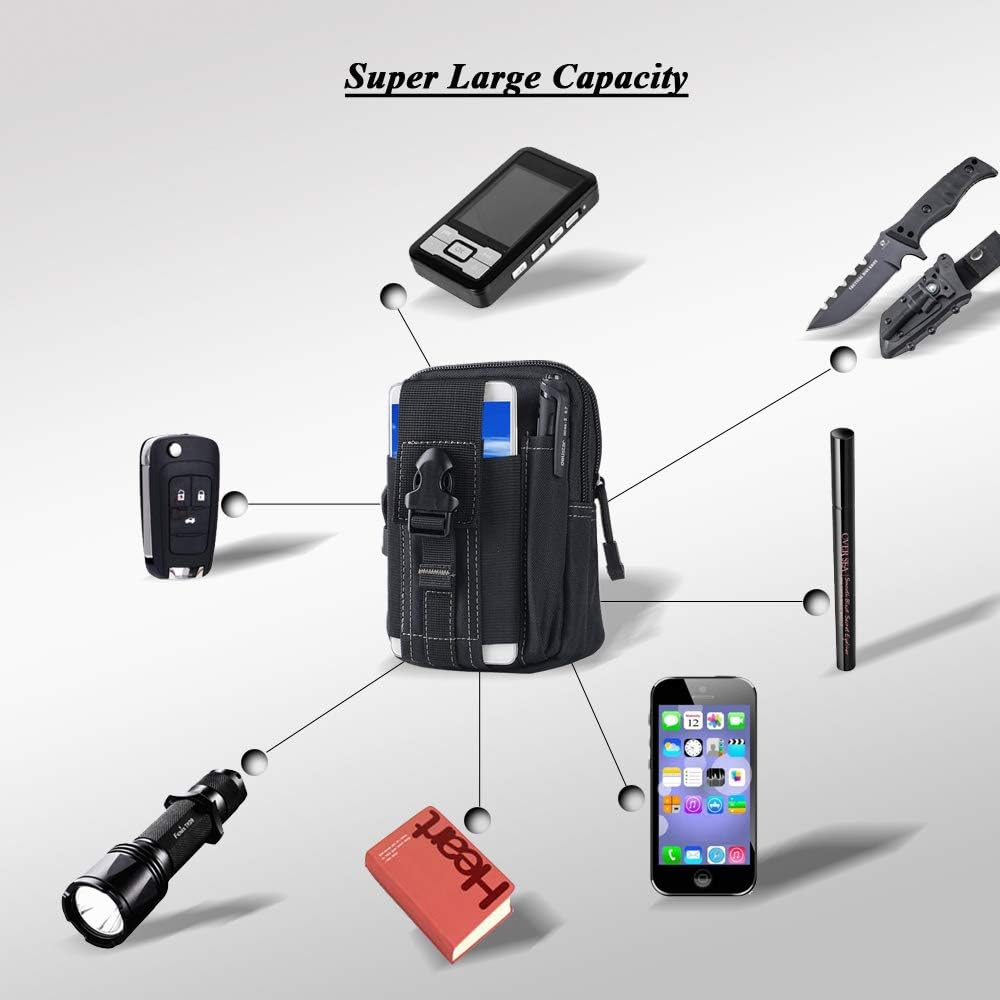Tactical Molle Belt Pouch Mili - مراجعة Outdoor Adventurer وسعره