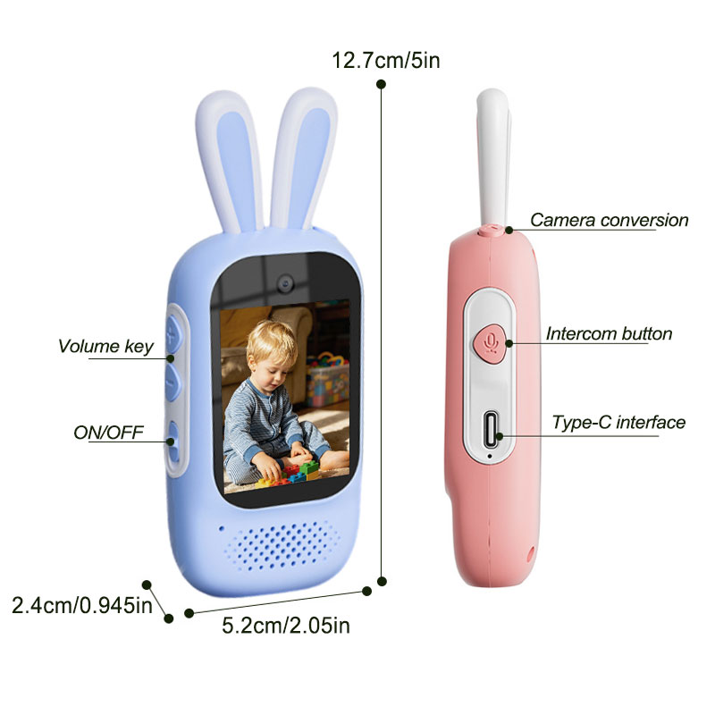 2Pcs Kids Video Walkie Talkie  - مراجعة Outdoor Adventure Video وسعره