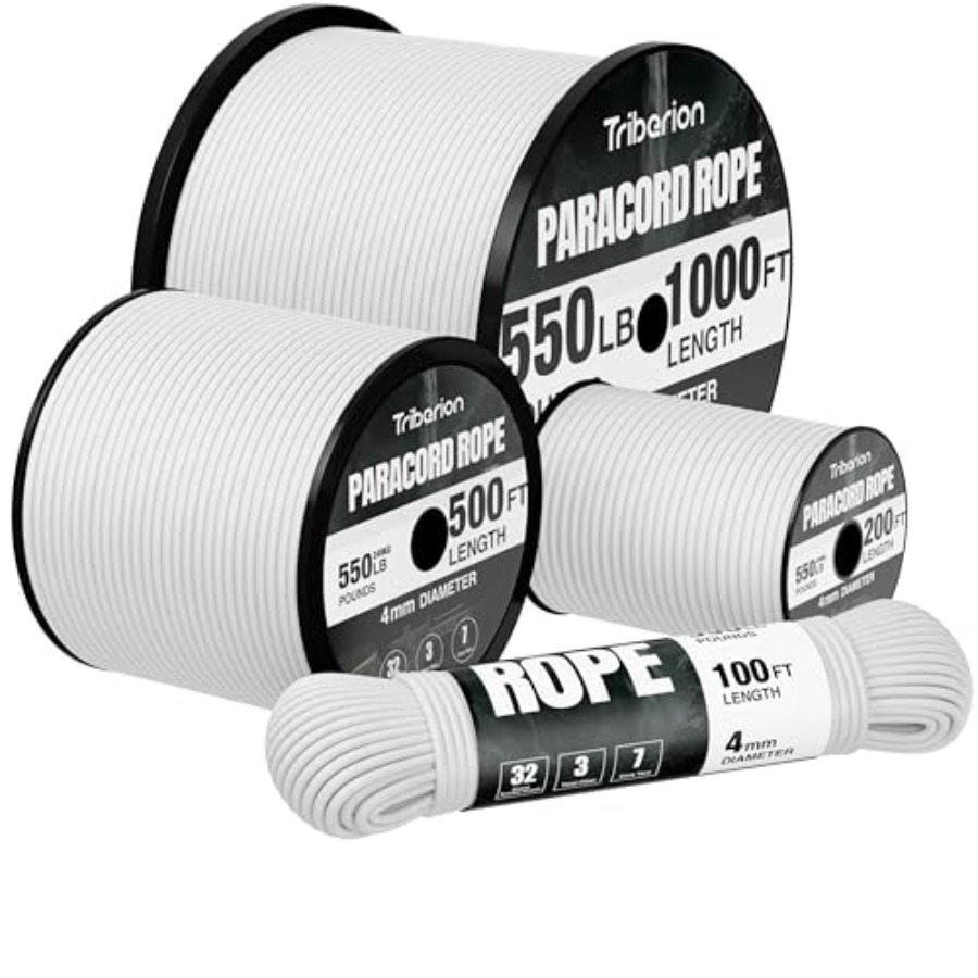 Paracord Rope 550 lb - 50 Feet - مراجعة Paracord 550 Feet وسعره