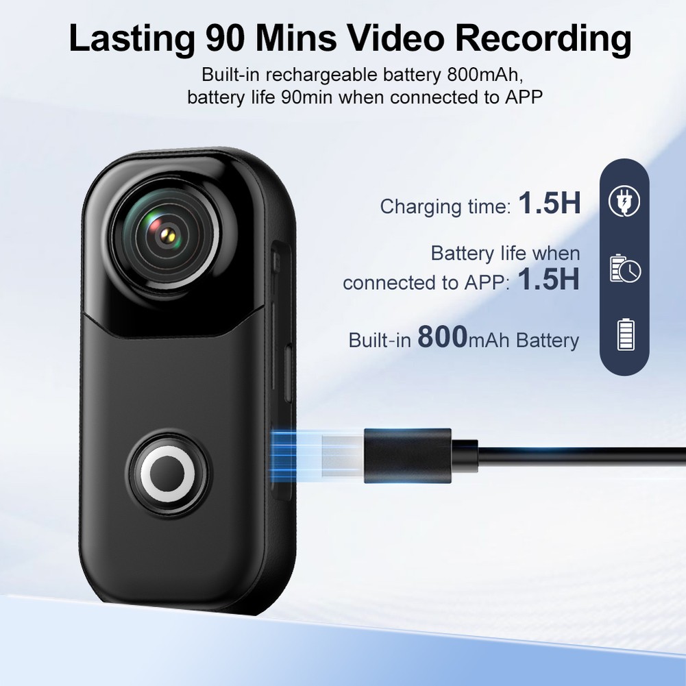 4K Thumb Action Camera Video R - مراجعة Outdoor Adventure Video وسعره