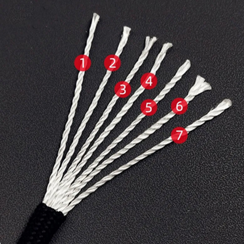 1pcs New Gold Silver Cord 550  - مراجعة Paracord 550 Feet وسعره
