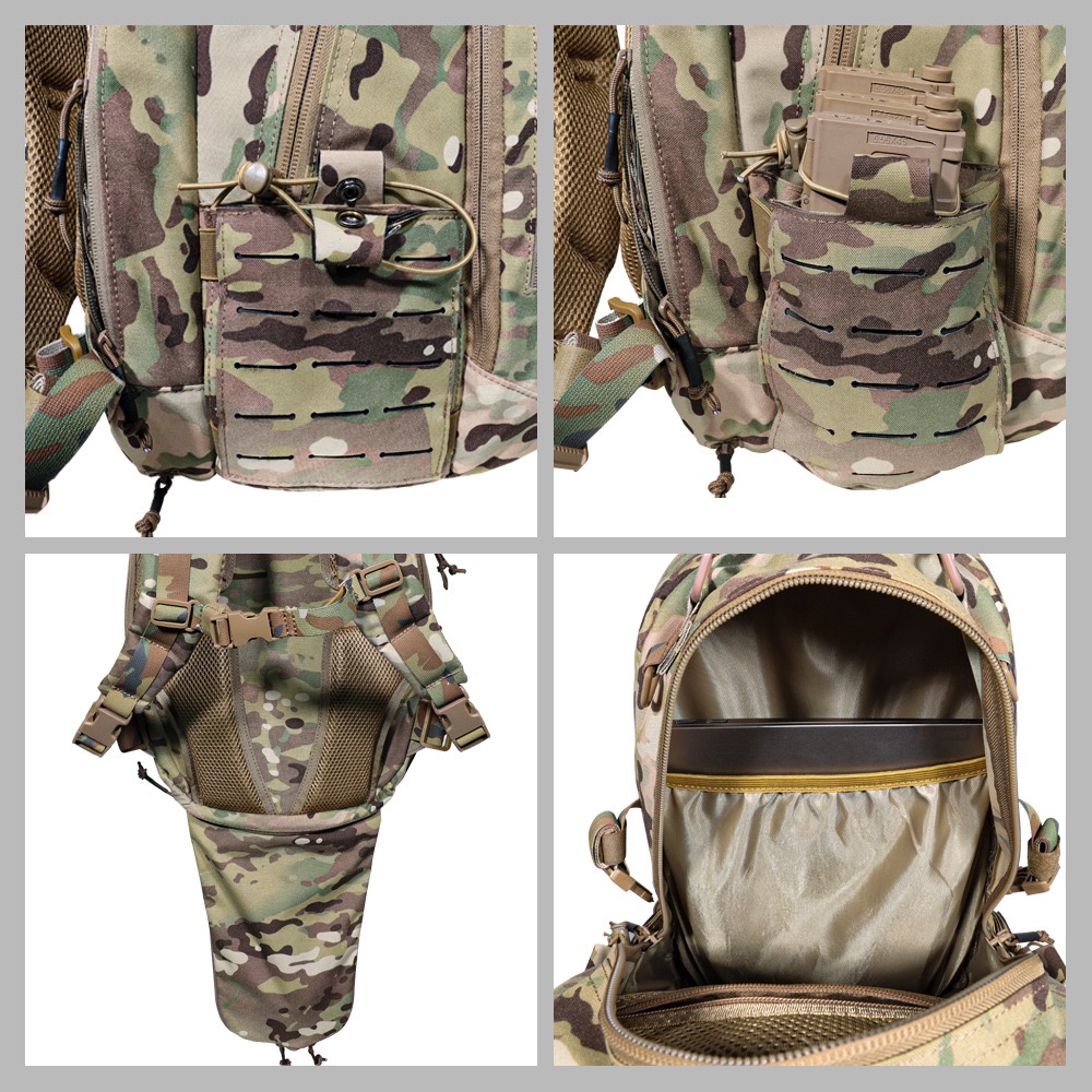 Nylon Large Capacity Waterproo - مراجعة Outdoor Adventure Video وسعره