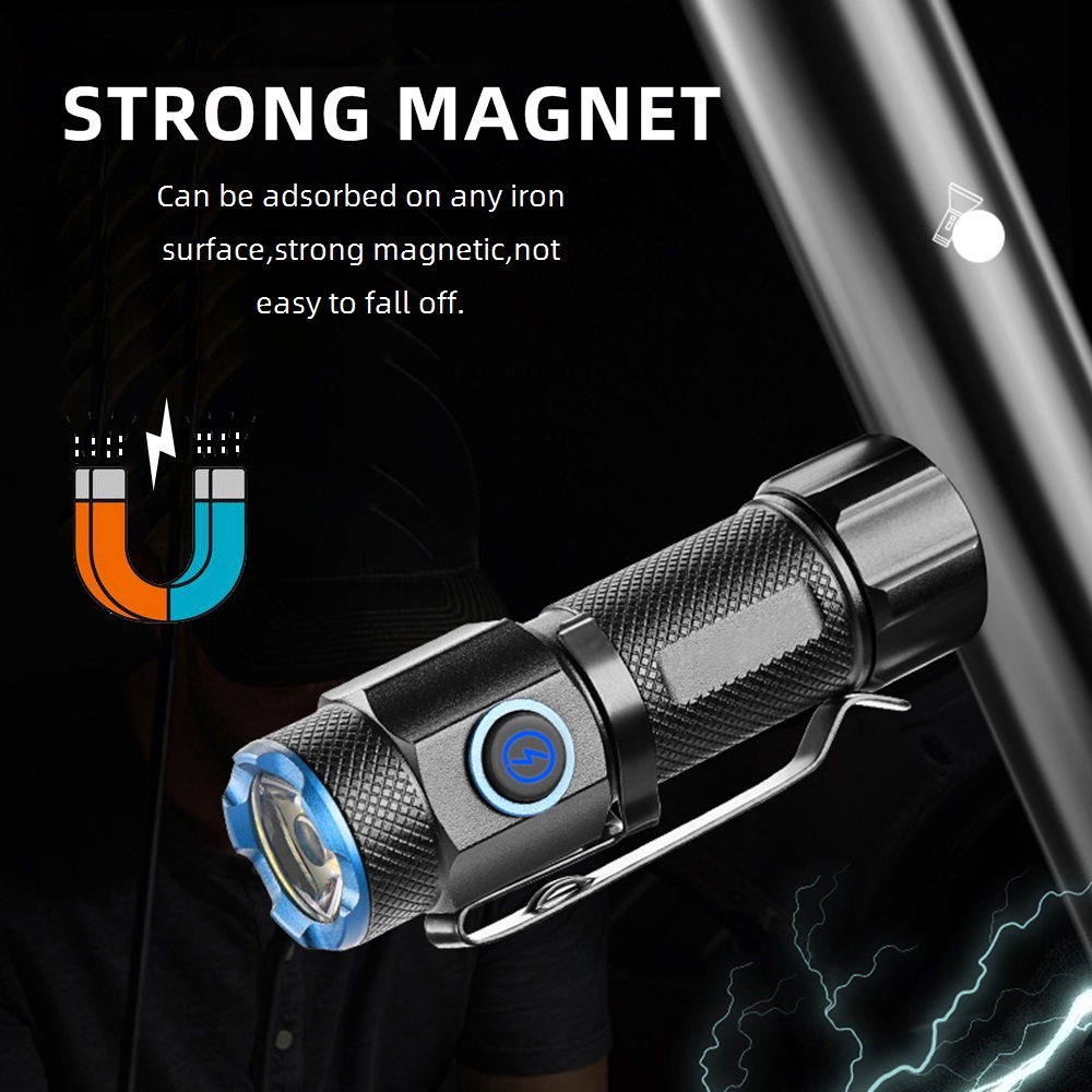 6500K Mini Flashlight High Bri - مراجعة Outdoor Adventure With No Backpack وسعره