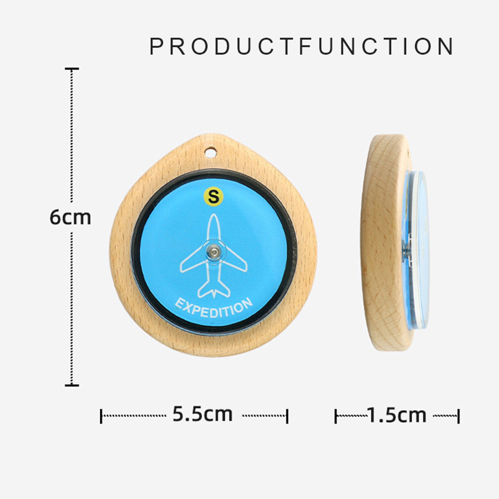 Portable Wooden Direction Find - مراجعة Outdoor Adventure Educator وسعره