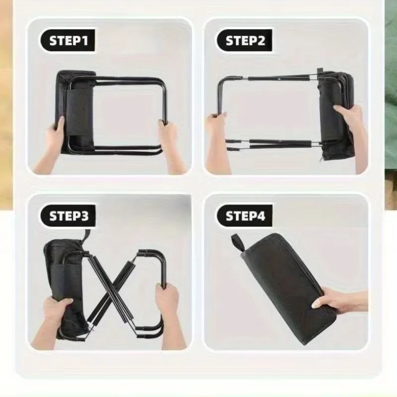 Portable Foldable Backpack Sto - مراجعة Outdoor Adventure With No Backpack وسعره