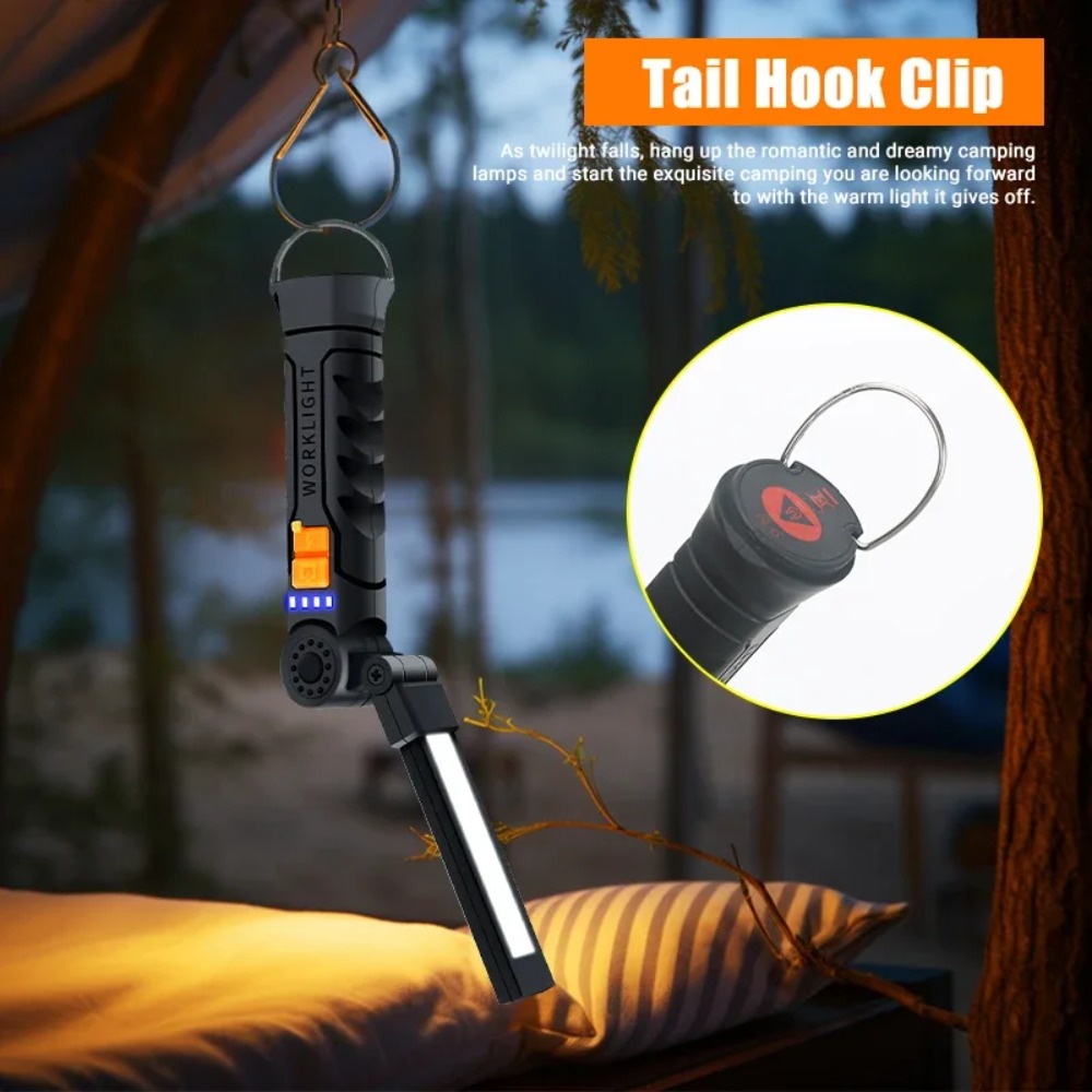 Portable COB LED Flashlight US - مراجعة Outdoor Adventurer وسعره