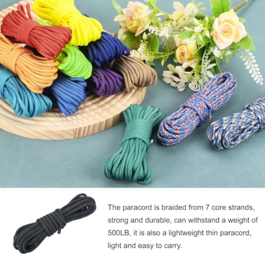 Outdoor camping tent gear: 4mm - مراجعة Paracord 550 Feet وسعره