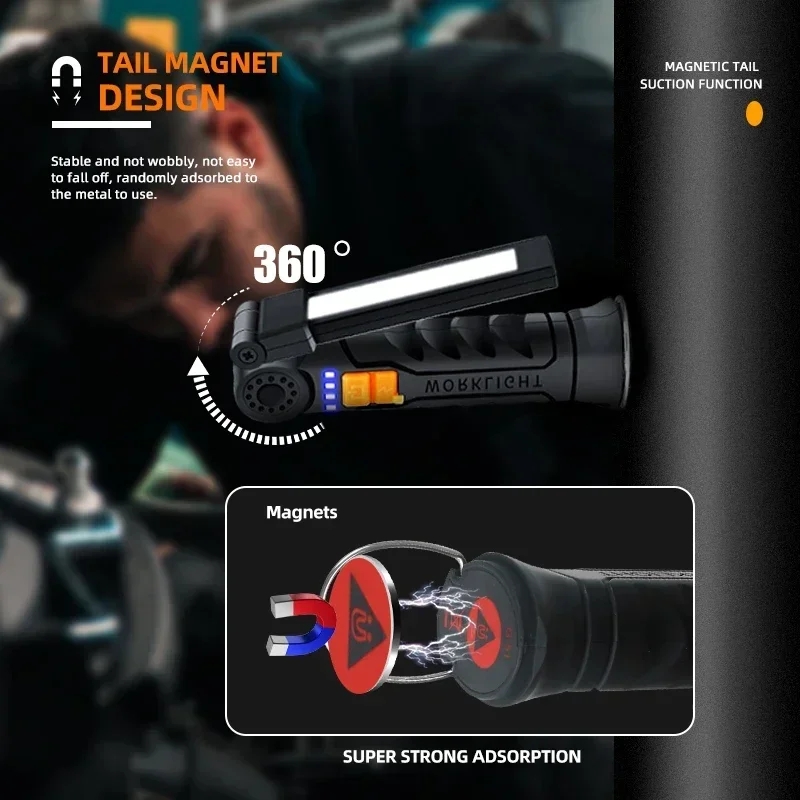 Portable COB LED Flashlight US - مراجعة Outdoor Adventurer وسعره