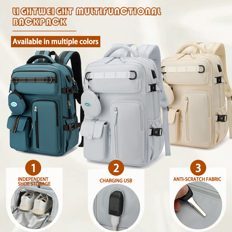 Large capacity waterproof nylo - مراجعة Outdoor Adventure With No Backpack وسعره