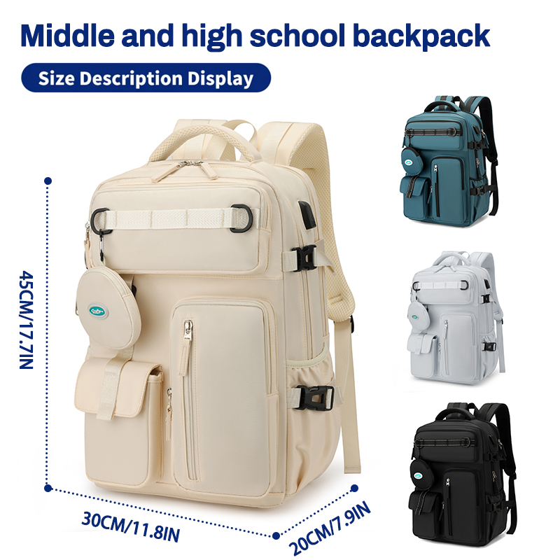 Large capacity waterproof nylo - مراجعة Outdoor Adventure With No Backpack وسعره