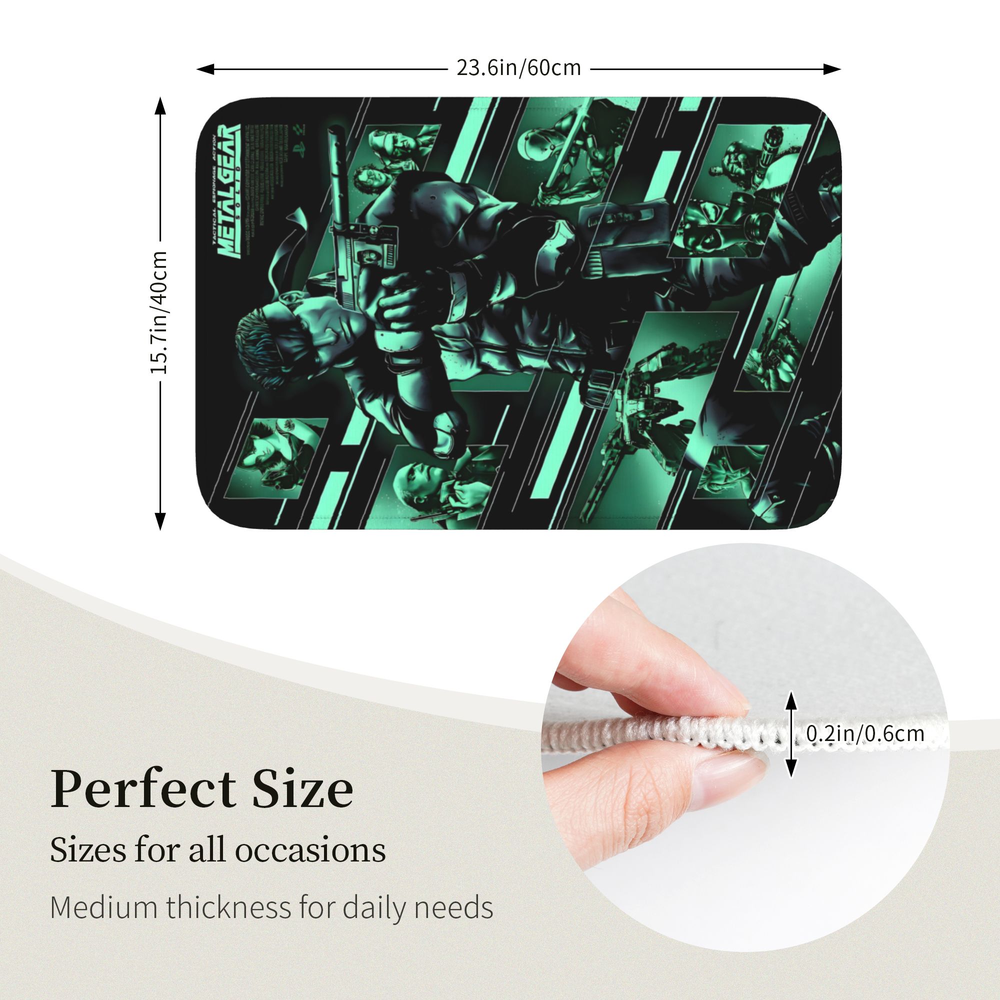 Personalized Metal Gear Soli G - مراجعة Outdoor Adventure Video وسعره