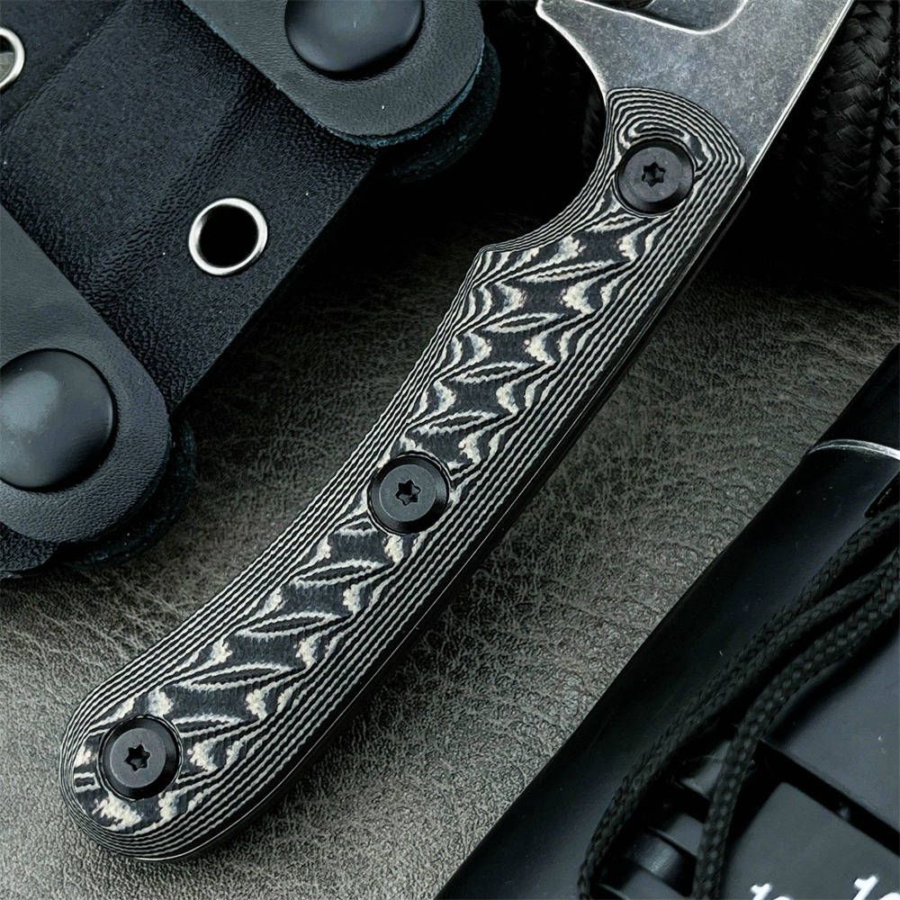 EDC Outdoor Straight Knife 7Cr - مراجعة Outdoor Adventure With No Backpack وسعره