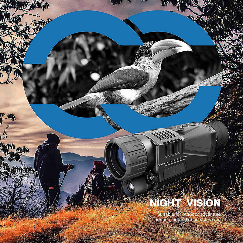 Low Light Night Vision Hunting - مراجعة Outdoor Adventure Video وسعره