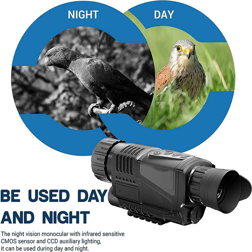 Low Light Night Vision Hunting - مراجعة Outdoor Adventure Video وسعره