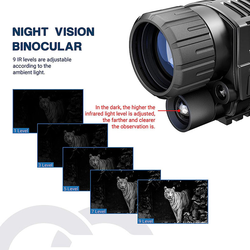 Low Light Night Vision Hunting - مراجعة Outdoor Adventure Video وسعره