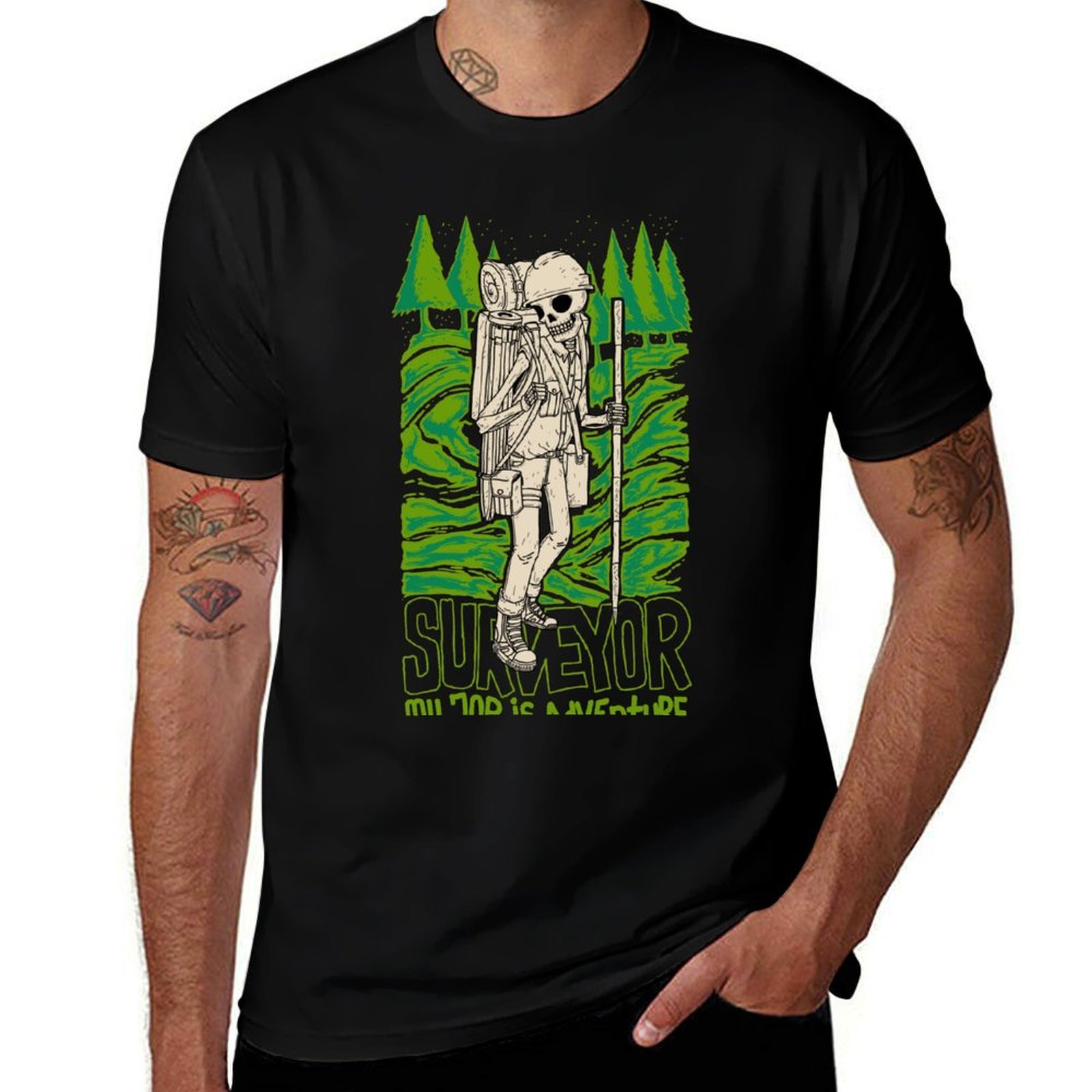 MY JOB IS ADVENTURE T-Shirt Su - مراجعة Outdoor Adventure Jobs وسعره