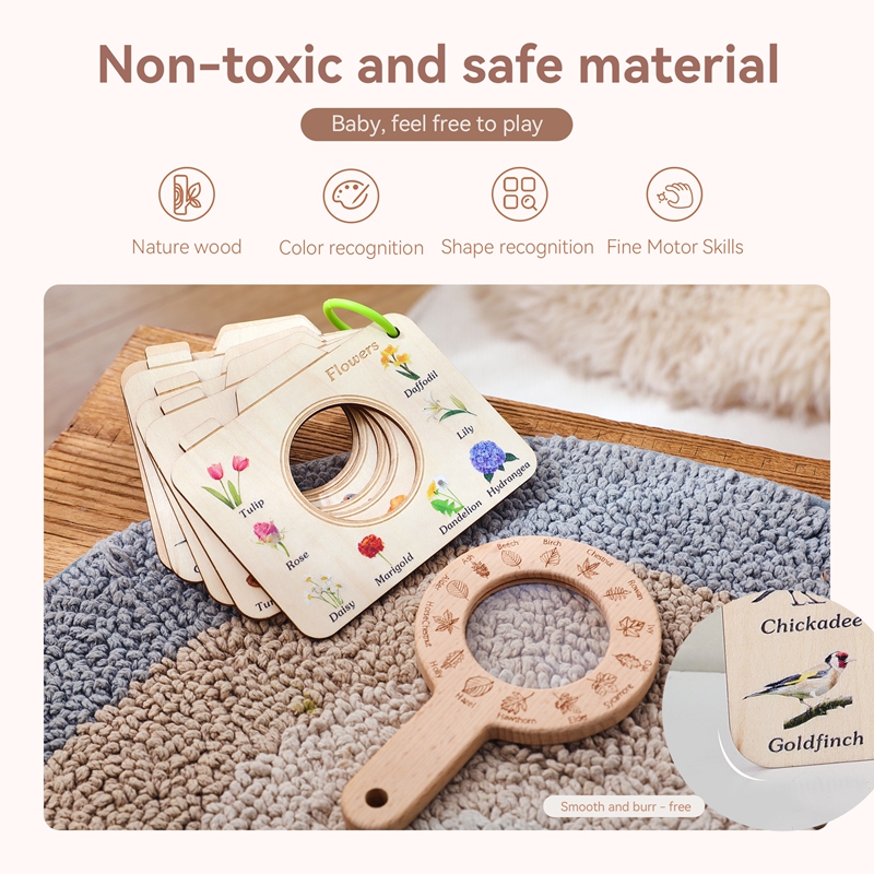 Wooden Magnifying Glass Outdoo - مراجعة Outdoor Adventure Educator وسعره