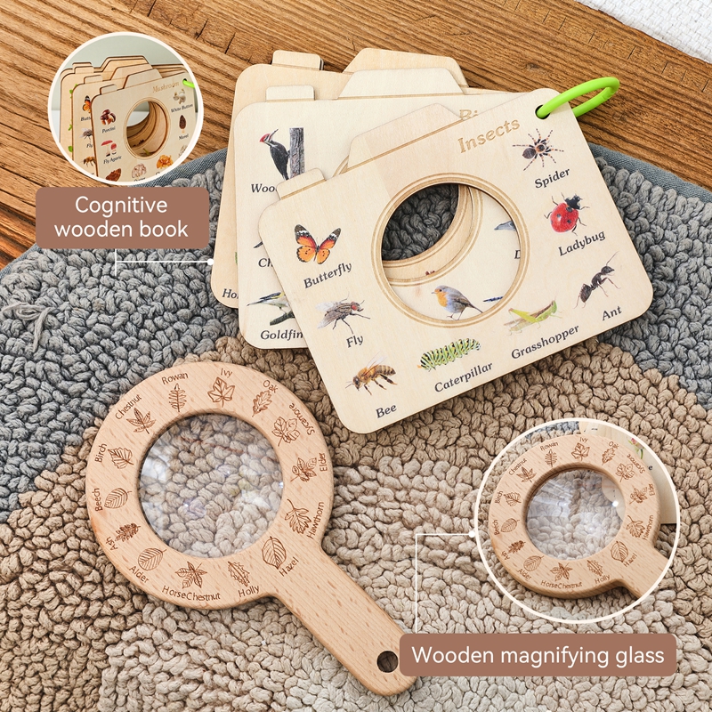 Wooden Magnifying Glass Outdoo - مراجعة Outdoor Adventure Educator وسعره