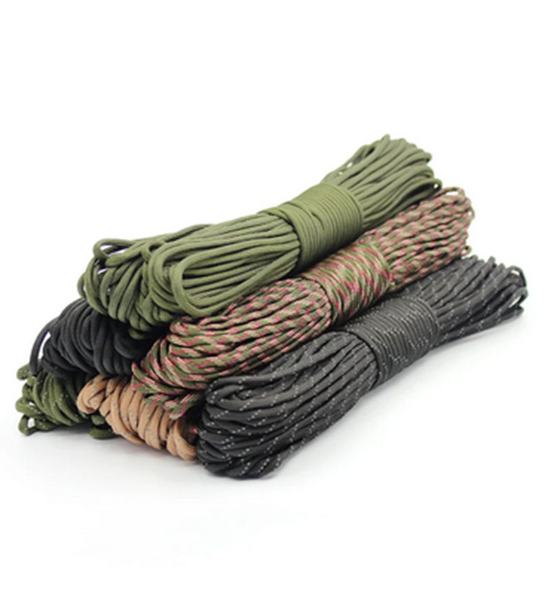 1PCS 550 Paracord Parachute Co - مراجعة Paracord 550 Feet وسعره