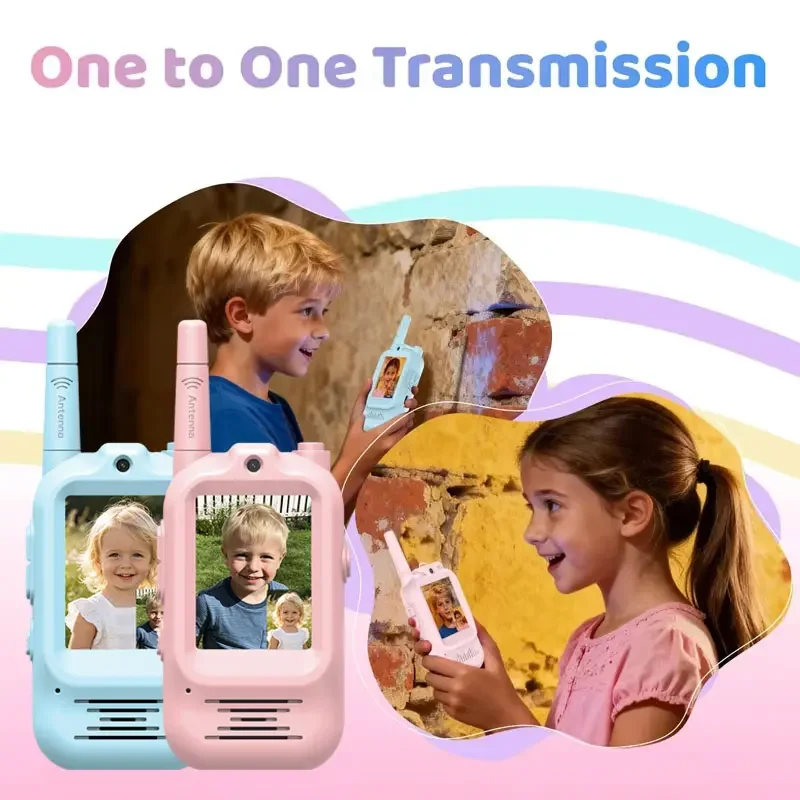 2pcs Kids Video Walkie Talkie  - مراجعة Outdoor Adventure Video وسعره