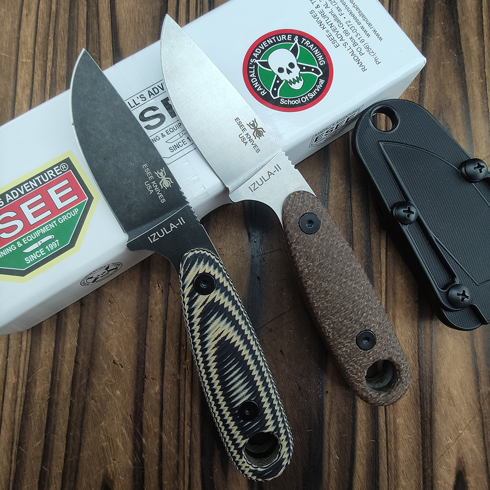 ESEE-Izula Compact Fixed Blade - مراجعة Outdoor Adventure With No Backpack وسعره