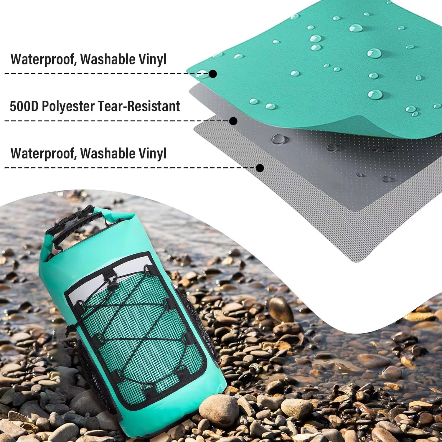 25L PVC Dry Drift Waterproof B - مراجعة Outdoor Adventurer وسعره