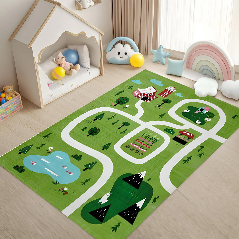 Kids Farm Adventure Play Mat E - مراجعة Outdoor Adventure Educator وسعره