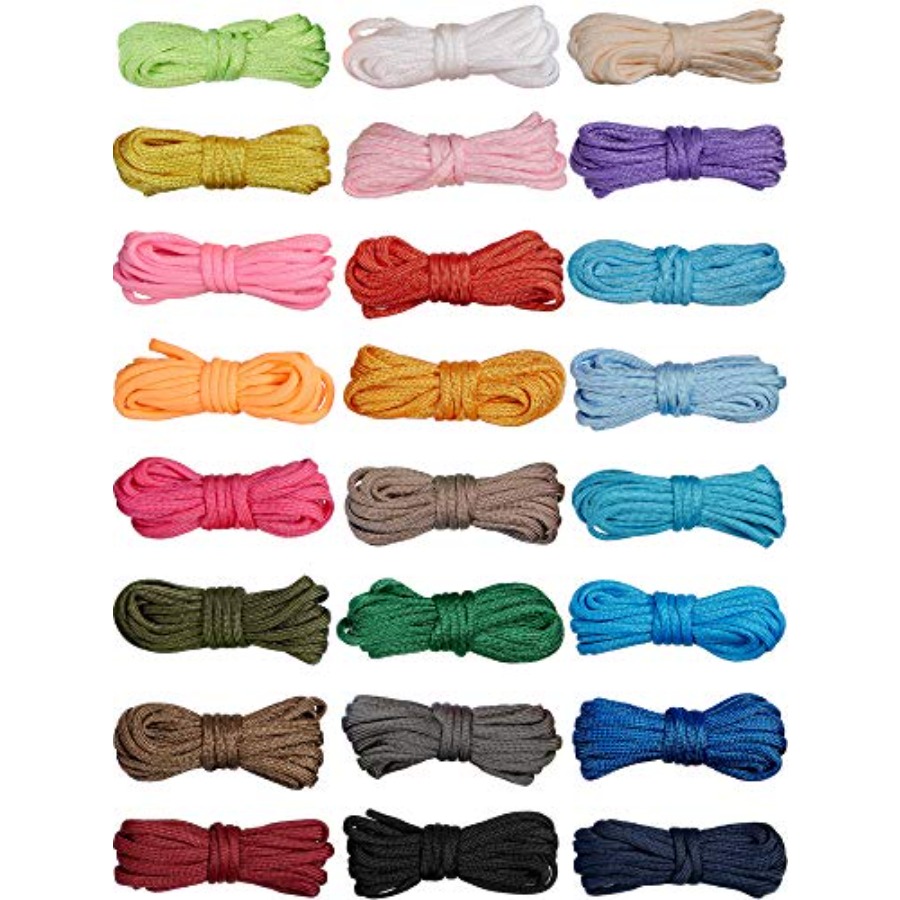 24 Pieces 10 Feet Paracord Cor - مراجعة Paracord 550 Feet وسعره