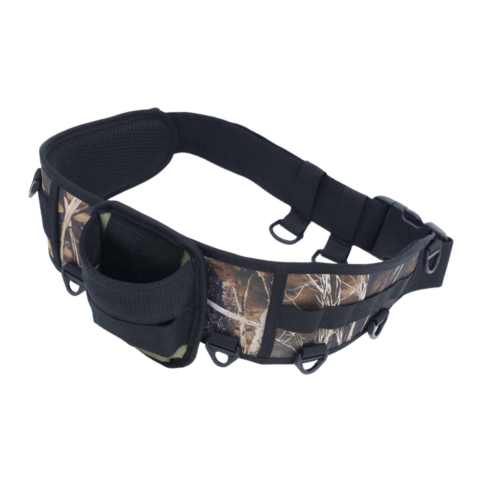 Outdoor Fishing Waist Belt Pad - مراجعة Outdoor Adventure With No Backpack وسعره