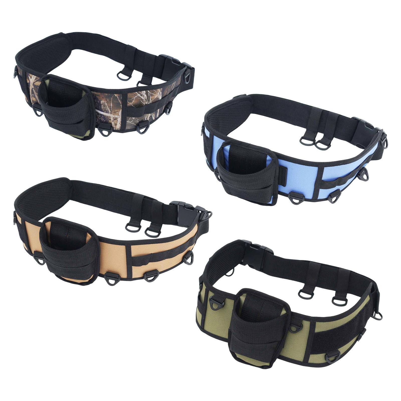 Outdoor Fishing Waist Belt Pad - مراجعة Outdoor Adventure With No Backpack وسعره