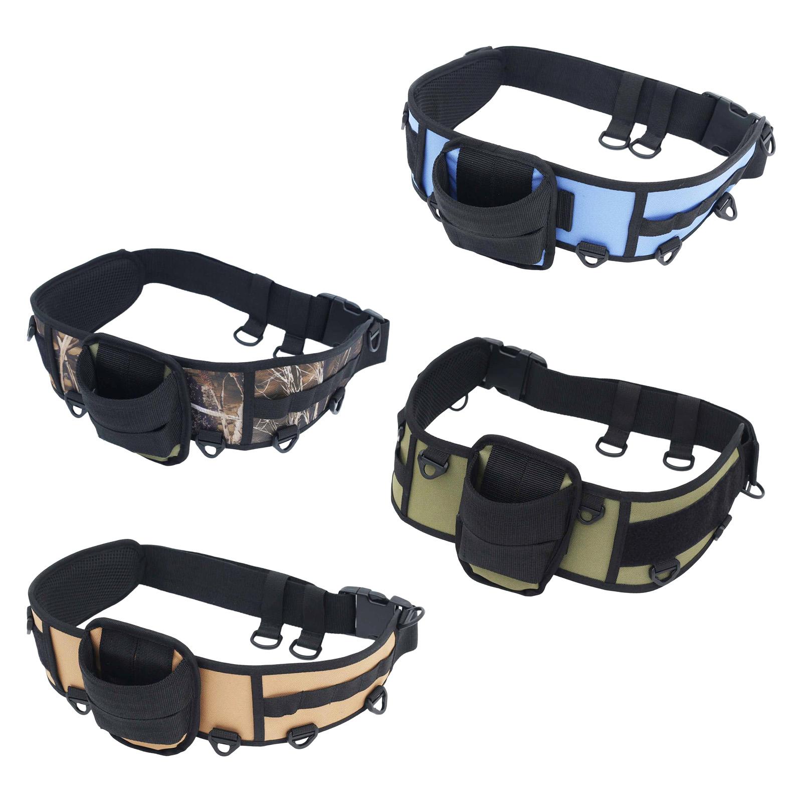 Outdoor Fishing Waist Belt Pad - مراجعة Outdoor Adventure With No Backpack وسعره
