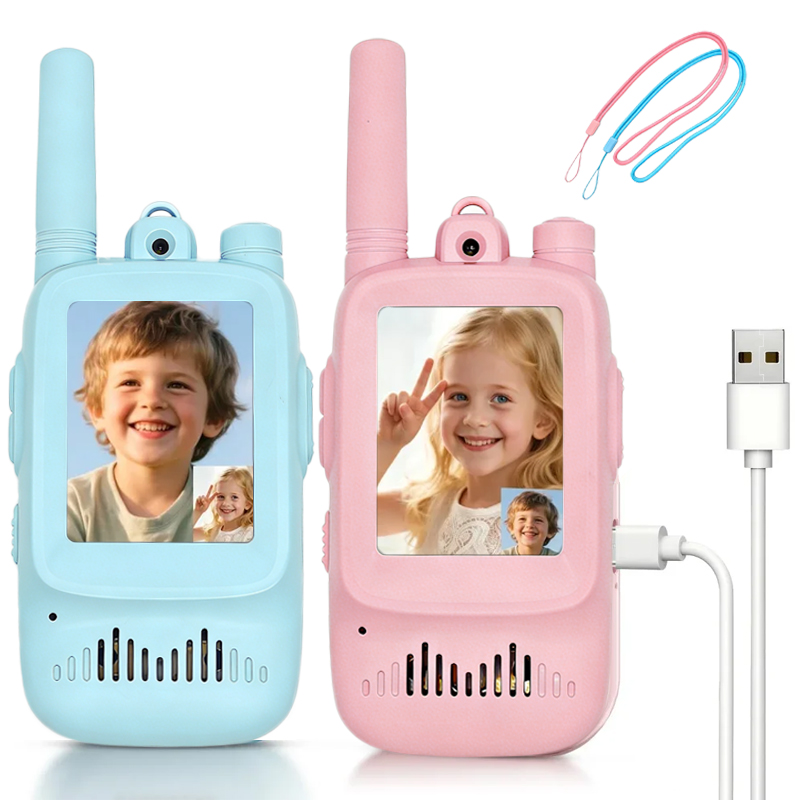 2pcs kids Video Walkie Talkie  - مراجعة Outdoor Adventure Video وسعره
