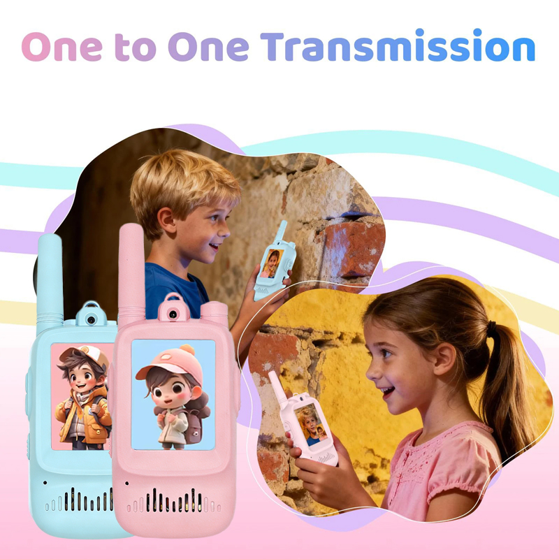 2pcs kids Video Walkie Talkie  - مراجعة Outdoor Adventure Video وسعره