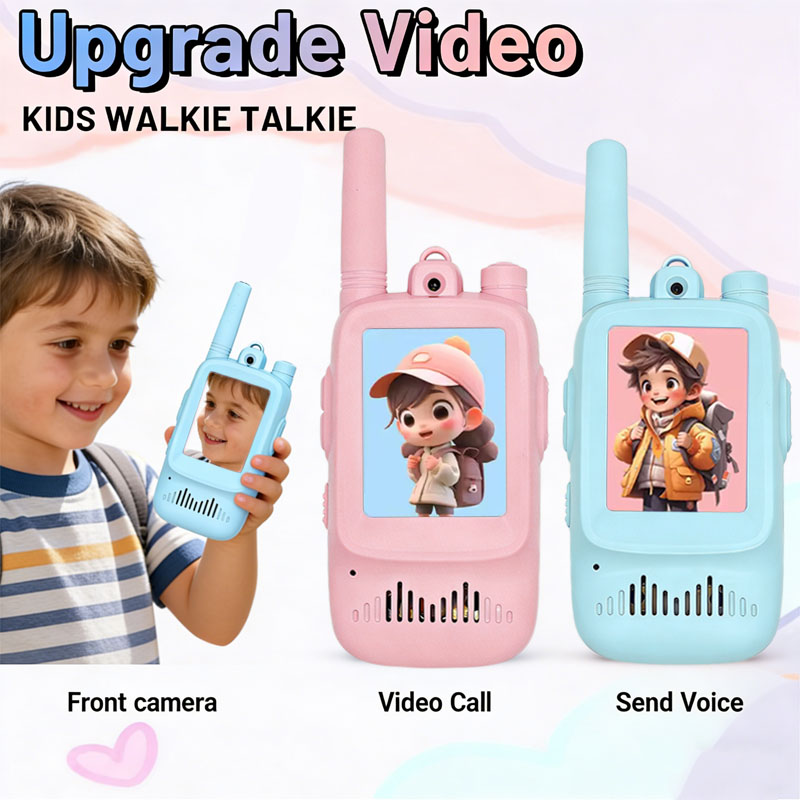 2pcs kids Video Walkie Talkie  - مراجعة Outdoor Adventure Video وسعره