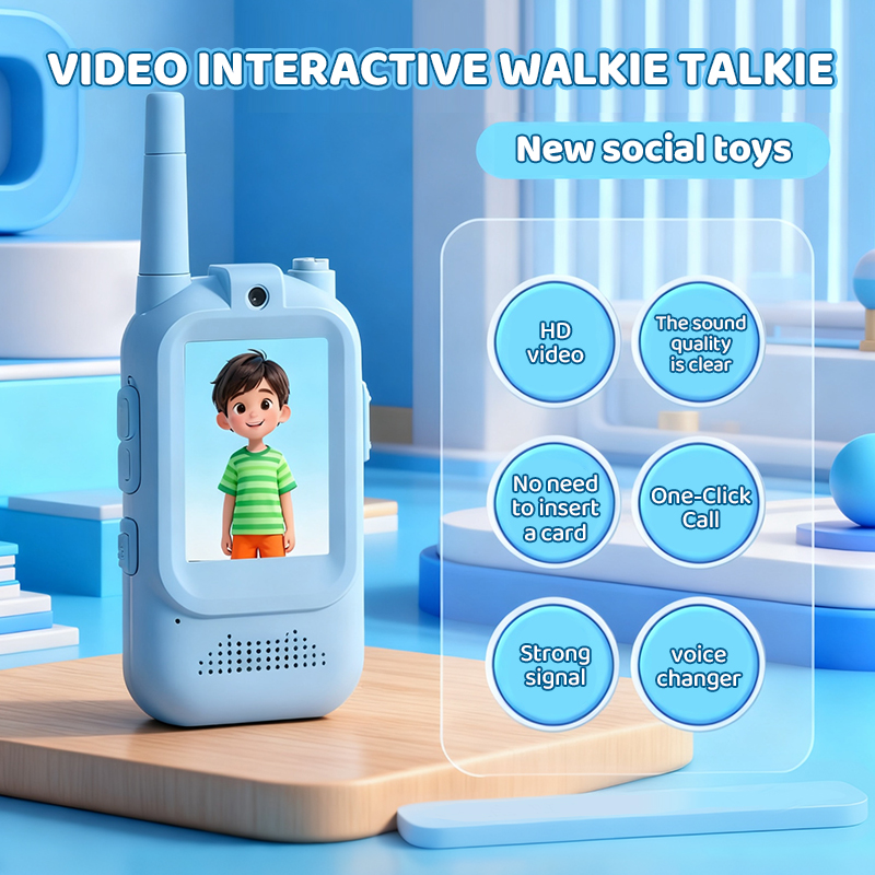 2pcs Kids Video Walkie Talkie  - مراجعة Outdoor Adventure Video وسعره